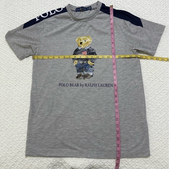 Polo Bear by Ralph Lauren Gray T-Shirt Size Medium - Picture 4 of 6